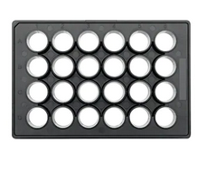 德國(guó)艾本德(Eppendorf)Cell Imaging Plates，帶板蓋，黑色底透，平底無(wú)菌、無(wú)熱原,無(wú)RNase和DNase,無(wú)人類和細(xì)菌DNA。無(wú)細(xì)胞毒素,24孔細(xì)胞成像培養(yǎng)板,25μm薄膜